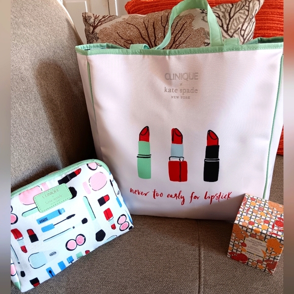 kate spade Handbags - Kate Spade + Clinique Bundle NWT